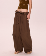 Wide-Leg Slacks