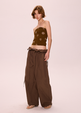 Wide-Leg Slacks
