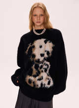 Puppy Print Sweater