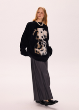 Puppy Print Sweater