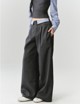 Contrast Top & Pants