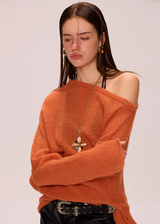 Orange Sweater