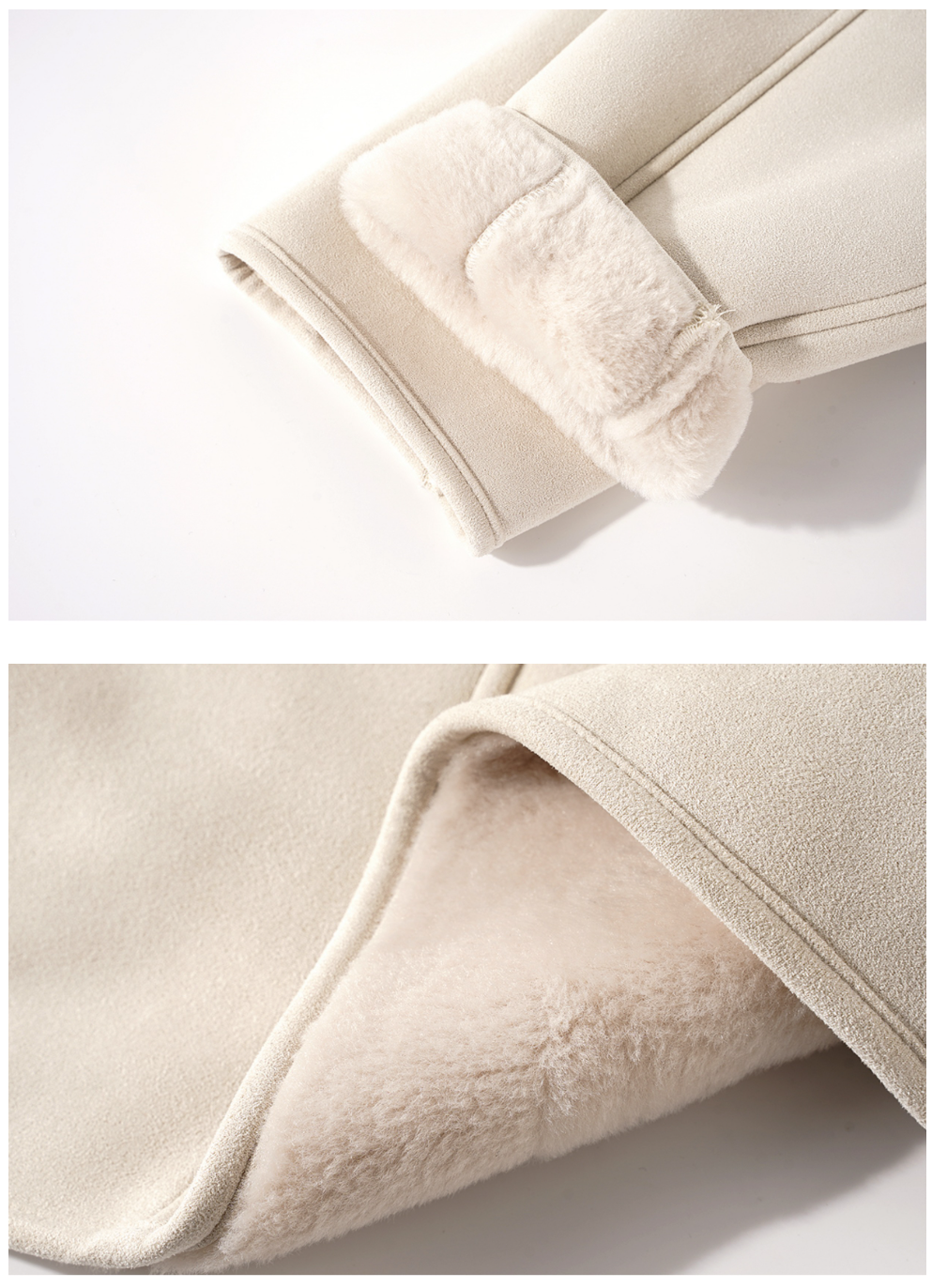 Shearling Long Coat