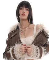 Pearl Cross Necklace