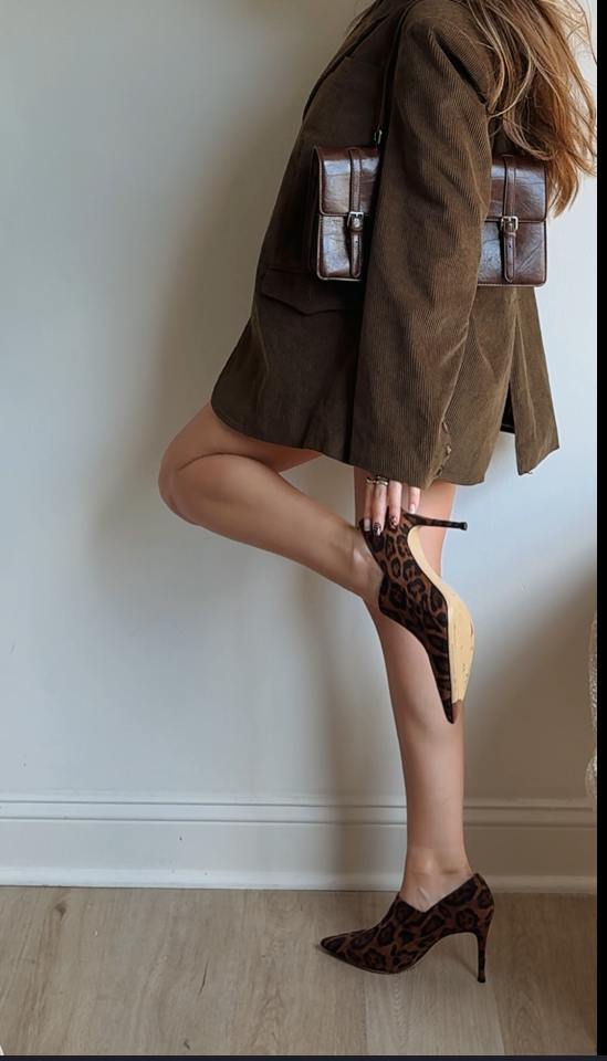 Leopard Heels - 3 Heights