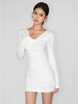 Contour V-Neck Dress