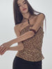 Leopard Halter Top