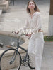 Embroidered Bloom Loose Blouse